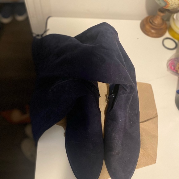 Over the knee boots - Blue- Marc Fisher - Picture 2 of 3